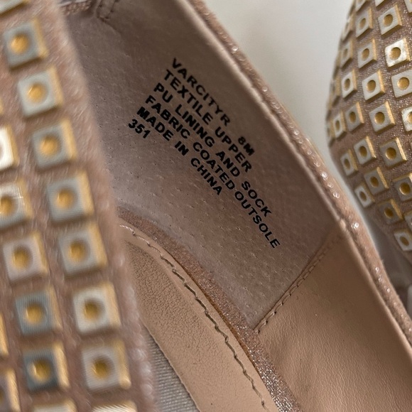Steve Madden Women’s Varcityr Gold Multi D'Orsay Pumps- Size 8M - Picture 6 of 11